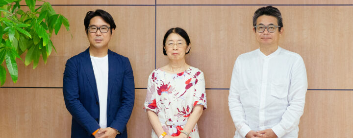 左から、岡本拓也さん、村木厚子さん、大月敏雄さん