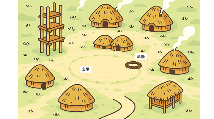 三内丸山遺跡の集落