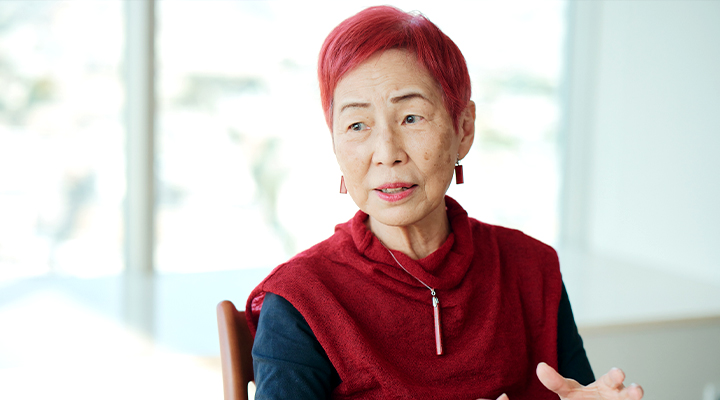 社会学者・上野千鶴子さん