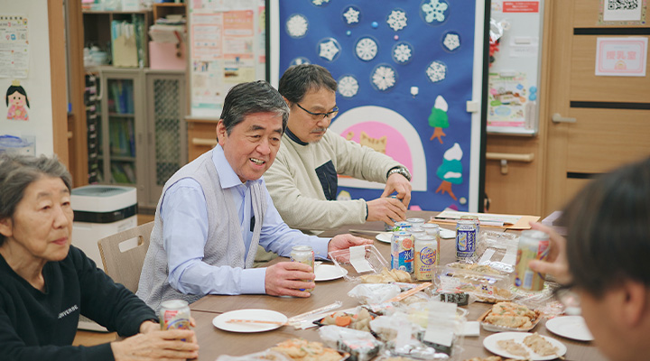 「荒川区男性介護者の会（オヤジの会）」副会長を務める神達五月雄さん 