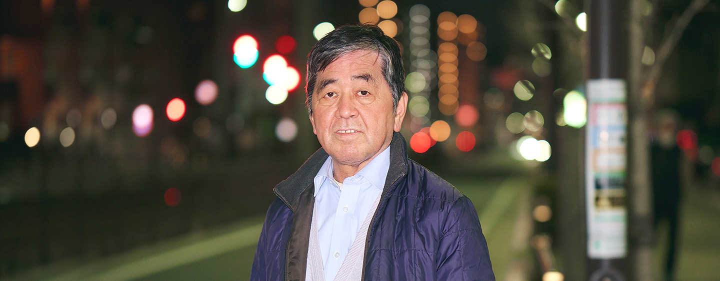 「荒川区男性介護者の会（オヤジの会）」副会長を務める神達五月雄さん