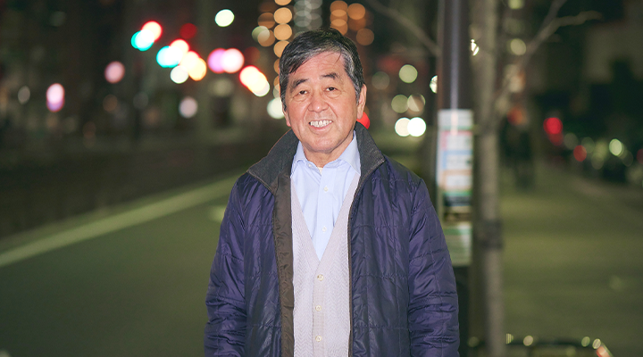 「荒川区男性介護者の会（オヤジの会）」副会長を務める神達五月雄さん