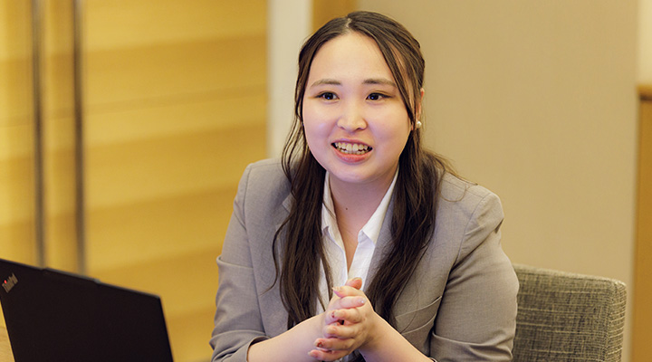 レオパレス21本店キャリア採用課　櫻田結子氏